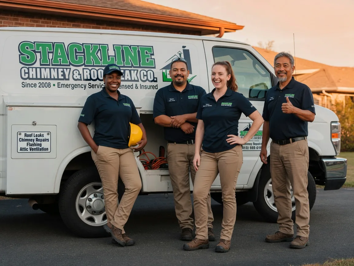 Chimney flashing repair company in Koppel, PA